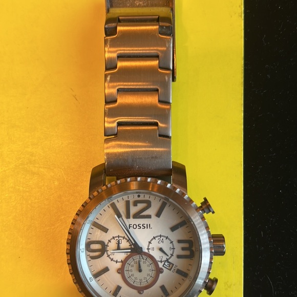 Fossil Watch! Bronze! Big face! - Picture 4 of 10